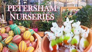 Petersham Nurseries at Easter Plants and Coffee ❤️ 🐇 [upl. by Dukey]