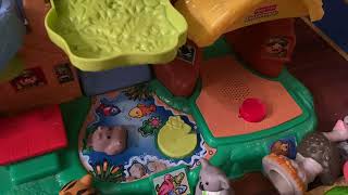 FisherPrice Little People Zoo Talkers Toy Review an Amazing toy to find in Consignment zoo [upl. by Jerome]