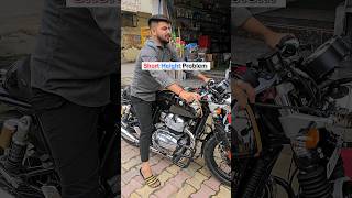 Continental Gt 650  Problem with Short rider gt650 continentalgt650 youtuber ytshorts [upl. by Eudora]