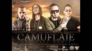 Camuflaje Remix  Alexis y fido Ft Arcangel y De la Ghetto  2012  con letra [upl. by Solraced]