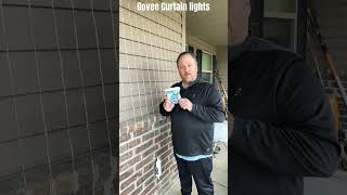 Govee Curtain light mounting update [upl. by Jock]