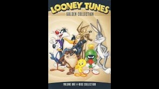 Opening to Looney Tunes Golden Collection Vol 1 2003 DVD All Discs HQ [upl. by Arbua132]