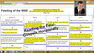 Reading the Four Gospels Horizontally Feeding of the 5000 [upl. by Rattan]