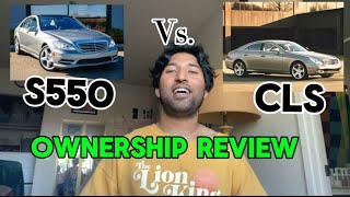 Mercedes S550 W221 vs Mercedes CLS500CLS550 REVIEW mercedess550 mercedescls w221 cls cls500 [upl. by Haidabej]