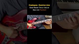 Casiopea Domino Line Practice bass basstranscription jazz music guitar casiopea [upl. by Liederman164]