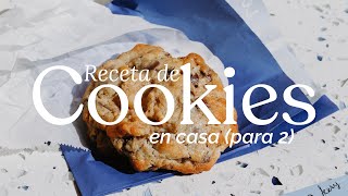 Cookies en casa receta para 2 🍪🍪🍪 [upl. by Ri]