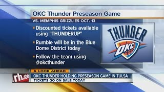 OKC Thunder mascot Rumble visits the morning show [upl. by Walden]