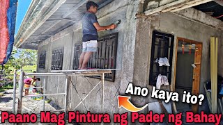 Paano ba MagPintura ng Pader sa Bahay na dapat Malaman ng Baguhan [upl. by Yecam91]