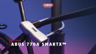 ABUS 770A SmartX™ Ulock [upl. by Zitah]