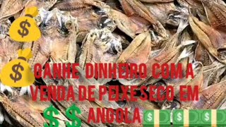 Aprenda a ganhar muito dinheiro com a vende de peixe seco em Angola um negócio Épico [upl. by Aidnyc]