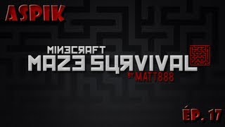 Minecraft  Maze Survival ep17  Aspik [upl. by Steve]