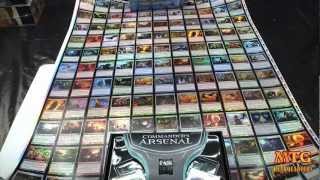 Magic The Gathering Uncut Sheet Of M13 Foil Uncommons [upl. by Aletta630]