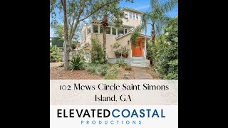 102 Mews Circle Saint Simons Island GA [upl. by Fernas]