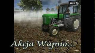 Symulator Farmy 2011 Akcja wapno oraz orka █▬█ █ ▀█▀ [upl. by Yrakcaz]