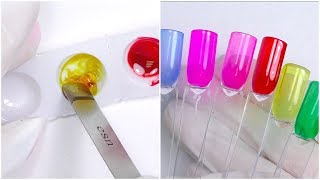 Jelly Nails DIY  5 ways to Create Glass Gels [upl. by Zosima]