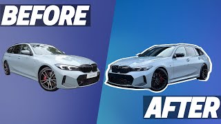 2023 BMW M340D TRANSFORMED G21  MASSIVE CHANGE [upl. by Farley]