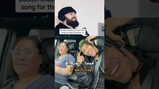 Boslen shows his mom his song for the first time 🥹 momreacts adorable cutenessoverloaded [upl. by Anoy]