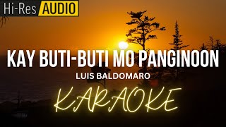 Kay ButiButi Mo Panginoon Karaoke  MinusOne  Instrumental [upl. by Harbird]