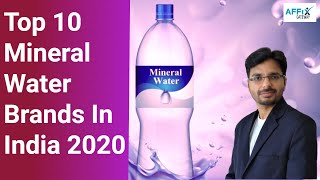 Top Mineral Drinking Water Brands In India [upl. by Carson293]