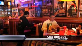 Worlds Fastest Busboy [upl. by Mitch672]