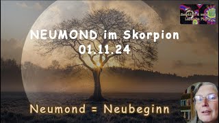 Neumond im Skorpion um 1347 Uhr [upl. by Ahsaz]