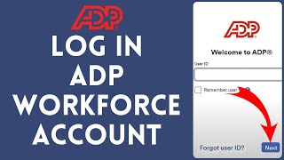 ADP Workforce Login 2024  How To Login ADP Workforce Account [upl. by Ellehcear566]