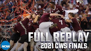 Mississippi State vs Vanderbilt 2021 CWS Finals Game 3  FULL REPLAY [upl. by Idnerb]