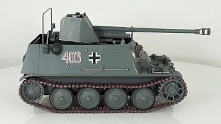 SdKfz132 Panzerjager Marder 2 Ausf D 135 bronco обзор масштабная модель бронетехника  Model [upl. by Coral3]