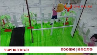 Shape Based park  School Projects  Contact 9500001709 98400 24709 [upl. by Acinorahs]