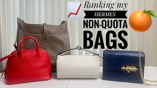 Ranking my HERMES NONQUOTA BAGS [upl. by Onailime]