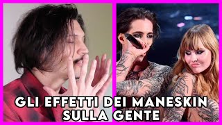 GLI EFFETTI DELLA VITTORIA DEI MANESKIN A SANREMO SULLA GENTE [upl. by Kaazi711]