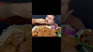 Eating chicken Thai curry with ricemukbangeatingshowsvideoshots [upl. by Fradin]