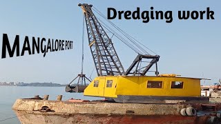 Mangalore port dredging work sealife dredging viral [upl. by Emmy540]