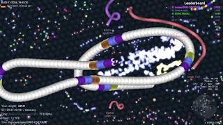 Slitherio  Gameplay Part 4 66000 [upl. by Rezzani]