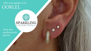 Alles over gaatjes in je oorlel  piercen vs schieten  oorbellen  piercings [upl. by Jareen]