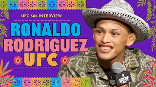 Ronaldo Rodriguez excited to be representing the ‘real Mexicans’ at Noche UFC 306 [upl. by Aremus]