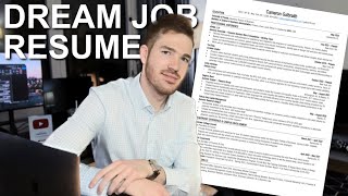 The resume that landed my dream finance job [upl. by Belcher]