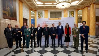 101124 Participare la ceremonia organizată cu prilejul Zilei Naționale a Regatului Spaniei [upl. by Hamnet]