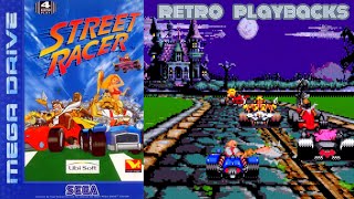 Street Racer  Sega Genesis  RGB  RetroTink 5x Pro [upl. by Baggs340]