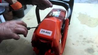 Echo CS680 Chainsaw Profissional [upl. by Eitsirhc878]