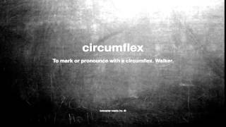 What does circumflex mean [upl. by Micaela]