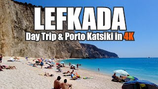 Lefkada Greece  Day Trip  Porto Katsiki Olive Farm and Village Tour [upl. by Elamaj]