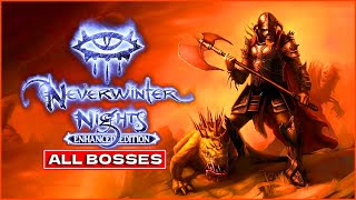 BATTLE ALL BOSSES in Neverwinter Nights Shadows of Undrentide [upl. by Ahsakat]