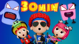 Super Catchers Chicky ChaCha LyaLya amp BoomBoom  Mega Compilation  D Billions Kids Songs [upl. by Supmart167]