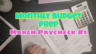 Budget with me Pre payday prep Increase in budget budgetbypaycheck [upl. by Ibor]