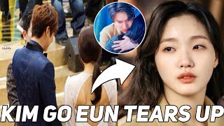 KIM GO EUN TEARS UP WATCHING LEE MIN HO AND SONG HYE KYOS VIDEO [upl. by Nosnibor87]