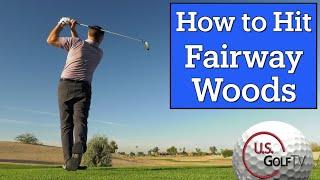 How to Hit Fairway Woods Pure FAIRWAY WOOD SWING [upl. by Susana]