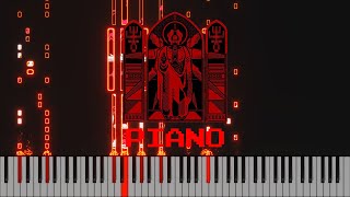 Tenebre Rosso Sangue  Piano and Drums ULTRAKILL P2 OST [upl. by Giffer593]