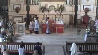 2009 Pentecost Sunday 3 of 8  Sequence Veni Sancte Spiritus Gospel Sermon partial [upl. by Nnairac]