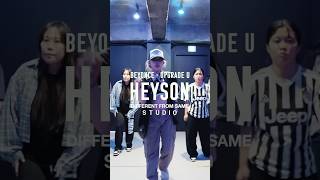 shorts Heyson Choreography Class  Beyoncé  Upgrade U [upl. by Oicneconi]